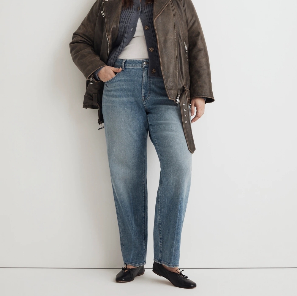 Madewell Curvy Perfect Vintage Straight Jeans